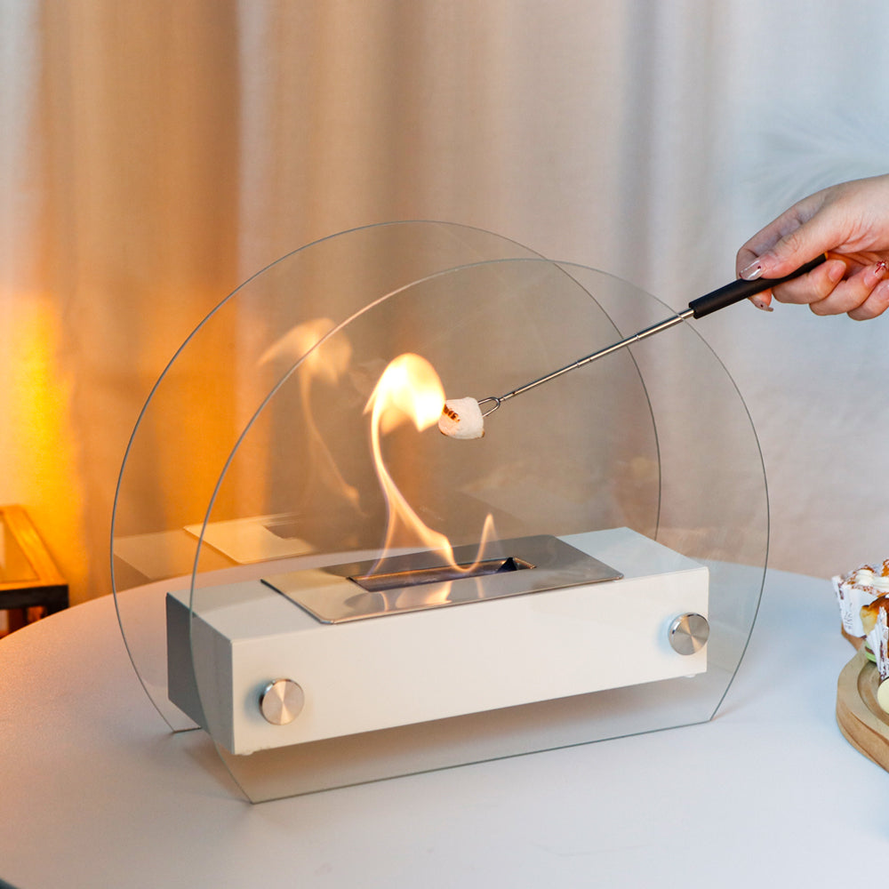 Compact Bioethanol Fireplace – Modern, Eco-Friendly & Elegant