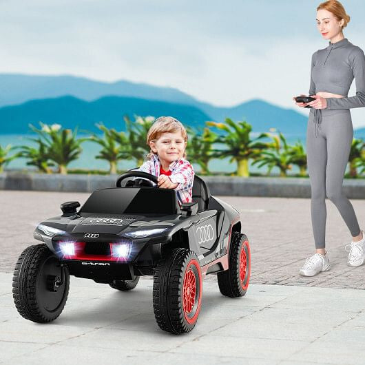 Licensed Audi Kids Ride On E-tron Racing Car-Gray